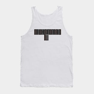 Muhammad Ali Unique Text Tank Top